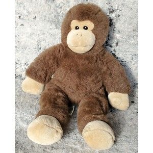 Build A Bear VINTAGE 1997 RETIRED Brown MONKEY Chimp Plush 18" BABW Stuffed